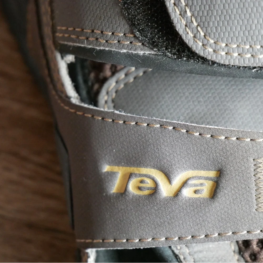 Teva Gray and Gold Forebay Water Sandal‎